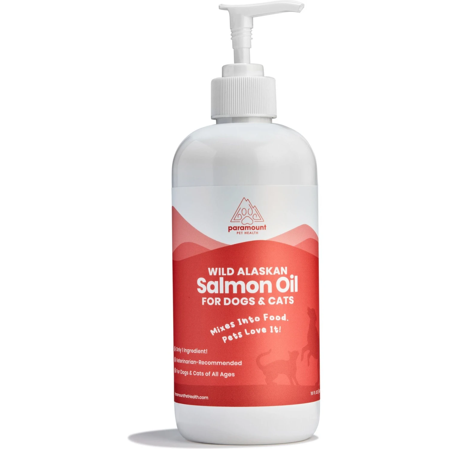 Paramount Pet Health Wild Alaskan Salmon Oil Dog & Cat Supplement 1 Paramount Pet Health Wild Alaskan Salmon Oil Dog & Cat Supplement