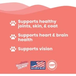 Paramount Pet Health Wild Alaskan Salmon Oil Dog & Cat Supplement 8 Paramount Pet Health Wild Alaskan Salmon Oil Dog & Cat Supplement -Pet Wellness 564590 PT2. AC SS1800 V1658229007