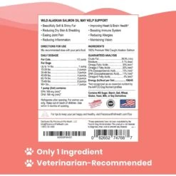 Paramount Pet Health Wild Alaskan Salmon Oil Dog & Cat Supplement 9 Paramount Pet Health Wild Alaskan Salmon Oil Dog & Cat Supplement -Pet Wellness 564590 PT3. AC SS1800 V1657659680