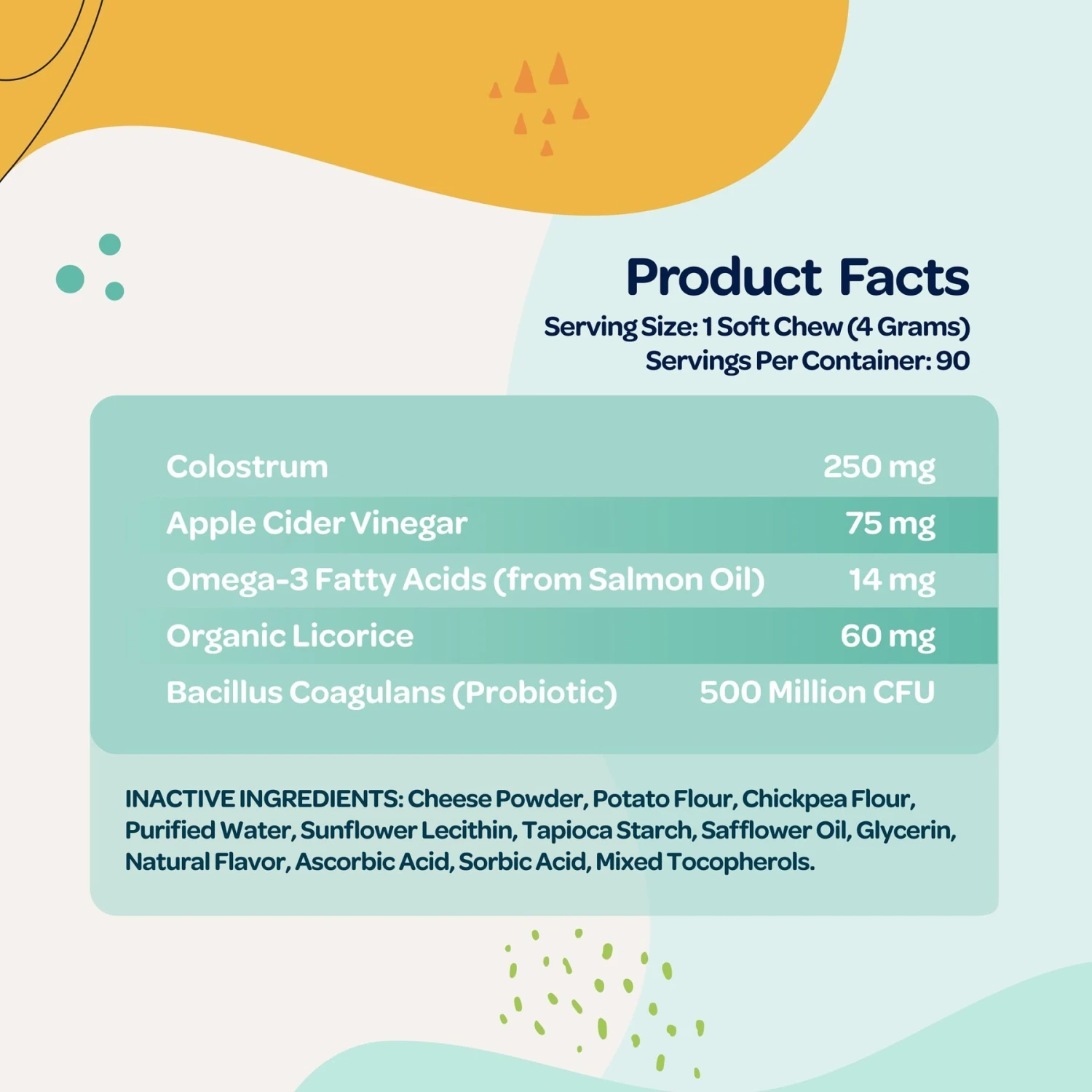 Ready Pet Go Seasonal Allergy Dog Supplement, 90 Count 3 Ready Pet Go Seasonal Allergy Dog Supplement, 90 Count - Image 3