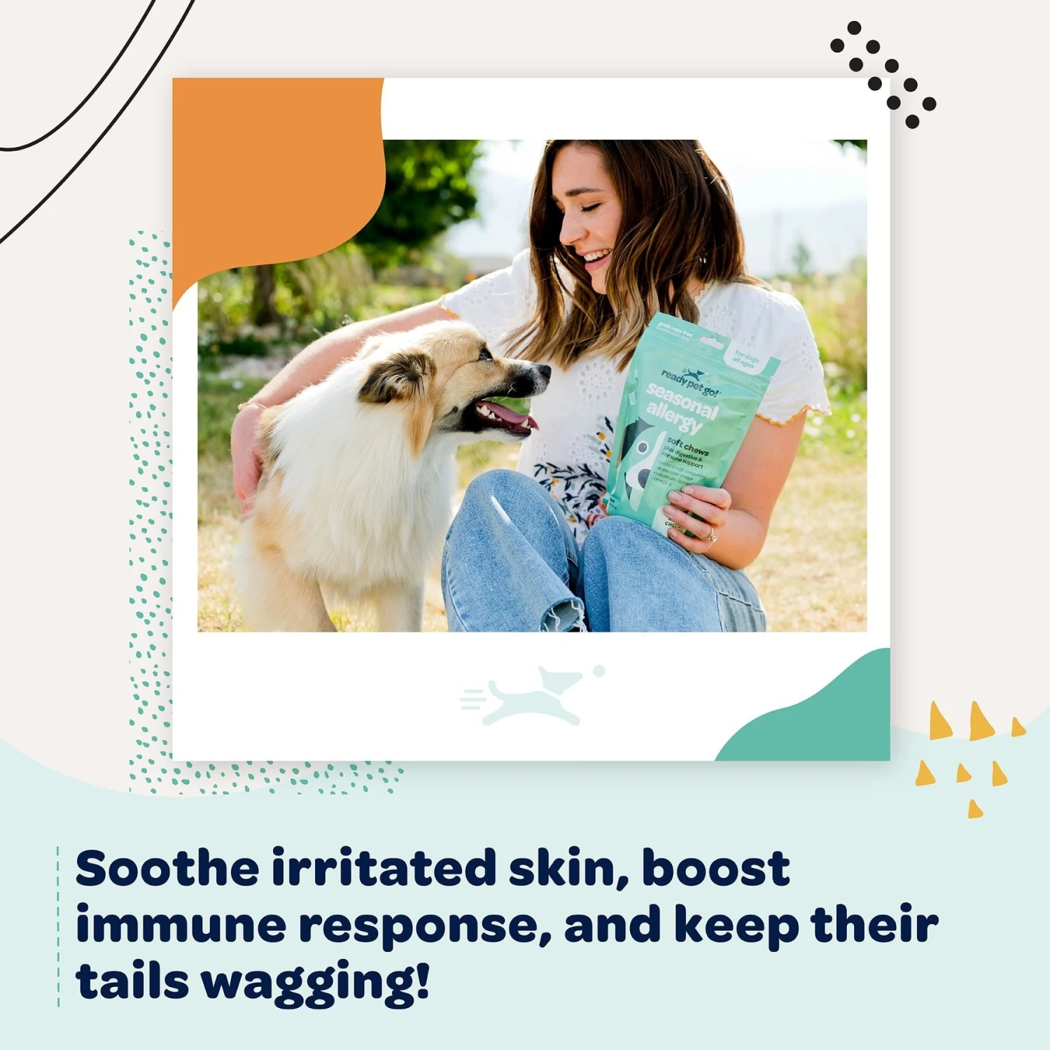 Ready Pet Go Seasonal Allergy Dog Supplement, 90 Count 7 Ready Pet Go Seasonal Allergy Dog Supplement, 90 Count - Image 7