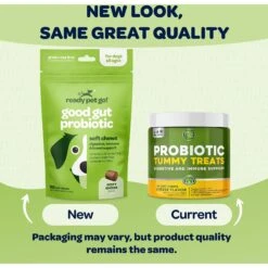 Ready Pet Go Good Gut Probiotic Dog Supplement, 90 Count 15 Ready Pet Go Good Gut Probiotic Dog Supplement, 90 Count -Pet Wellness 565406 PT7. AC SS1800 V1668900091