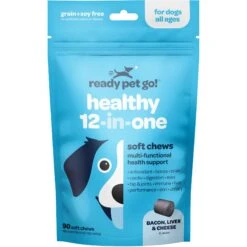 Ready Pet Go Healthy 12-In-One Dog Supplement, 90 Count