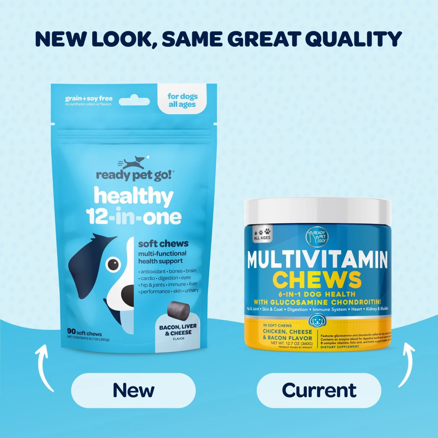 Ready Pet Go Healthy 12-In-One Dog Supplement, 90 Count 8 Ready Pet Go Healthy 12-In-One Dog Supplement, 90 Count - Image 8