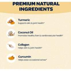 Ready Pet Go Turmeric & Collagen Dog Supplement, 90 Count 11 Ready Pet Go Turmeric & Collagen Dog Supplement, 90 Count -Pet Wellness 565438 PT3. AC SS1800 V1668900090