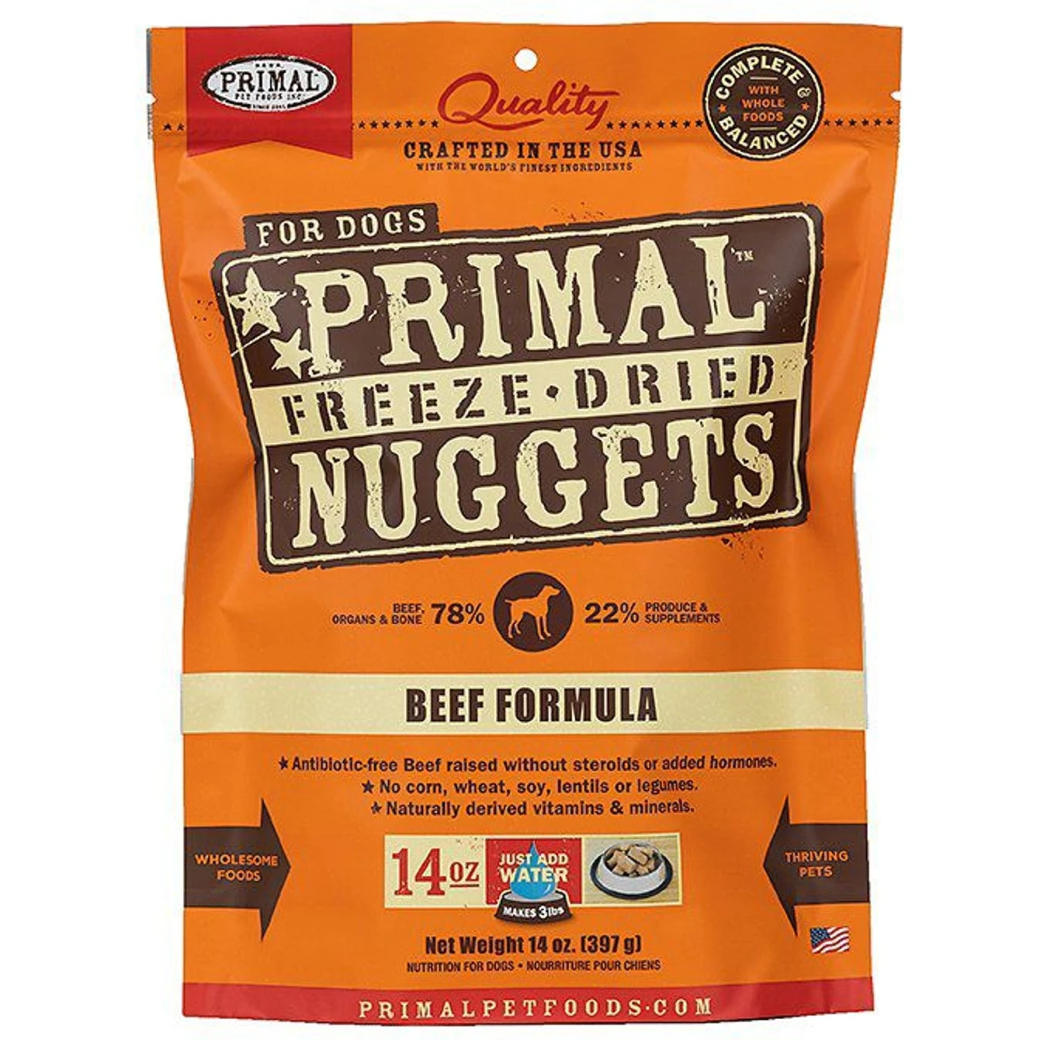 Primal Beef Formula Nuggets Grain-Free Raw Freeze-Dried Dog Food & Primal Chicken Formula Nuggets Grain-Free Raw Freeze-Dried Dog Food 2 Primal Beef Formula Nuggets Grain-Free Raw Freeze-Dried Dog Food & Primal Chicken Formula Nuggets Grain-Free Raw Freeze-Dried Dog Food - Image 2