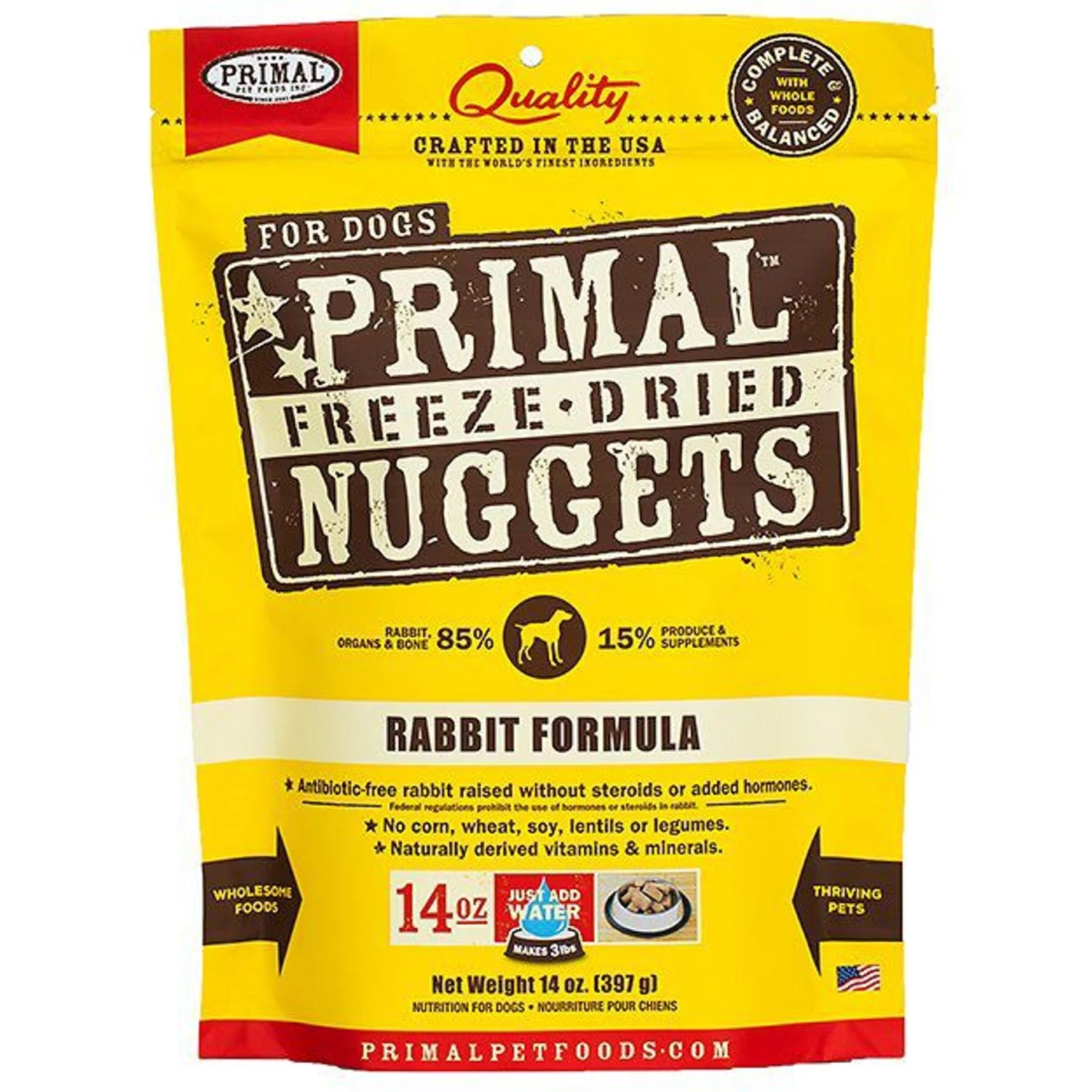 Primal Duck Formula Nuggets Grain-Free Raw Freeze-Dried Dog Food & Primal Rabbit Formula Nuggets Grain-Free Raw Freeze-Dried Dog Food 6 Primal Duck Formula Nuggets Grain-Free Raw Freeze-Dried Dog Food & Primal Rabbit Formula Nuggets Grain-Free Raw Freeze-Dried Dog Food - Image 6