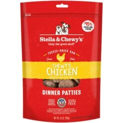 Stella & Chewy's Stella's Super Beef Dinner Patties Freeze-Dried Raw Dog Food & Stella & Chewy's Chewy's Chicken Dinner Patties Freeze-Dried Raw Dog Food -Pet Wellness 567206 PT5. AC SS1800 V1657659922