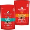 Stella & Chewy's Surf 'N Turf Dinner Patties Freeze-Dried Raw Dog Food & Stella & Chewy's Stella's Super Beef Dinner Patties Freeze-Dried Raw Dog Food