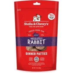 Stella & Chewy's Absolutely Rabbit Dinner Patties Freeze-Dried Raw Dog Food & Stella & Chewy's Dandy Lamb Dinner Patties Freeze-Dried Raw Dog Food -Pet Wellness 567366 PT5. AC SS1800 V1657659928