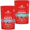 Stella & Chewy's Perfectly Puppy Chicken & Salmon Dinner Patties Freeze-Dried Raw Dog Food & Stella & Chewy's Perfectly Puppy Beef & Salmon Dinner Patties Freeze-Dried Raw Dog Food