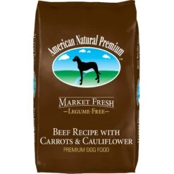 American Natural Premium Market Fresh Beef Recipe With Carrots & Cauliflower Dry Dog Food