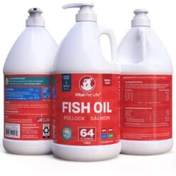 Vital Pet Life Wild Alaskan Fish Oil Skin & Coat Health Liquid Cat & Dog Supplement, 64-oz Bottle 13 Vital Pet Life Wild Alaskan Fish Oil Skin & Coat Health Liquid Cat & Dog Supplement, 64-oz Bottle -Pet Wellness 569270 PT5. AC SS1800 V1691440716