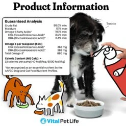 Vital Pet Life Wild Alaskan Fish Oil Skin & Coat Health Liquid Cat & Dog Supplement, 64-oz Bottle 15 Vital Pet Life Wild Alaskan Fish Oil Skin & Coat Health Liquid Cat & Dog Supplement, 64-oz Bottle -Pet Wellness 569270 PT7. AC SS1800 V1691440014