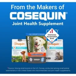 Nutramax Imuquin Immune Support Powder Immune Supplement For Dogs, 30 Count -Pet Wellness 572574 PT3. AC SS1800 V1668636923