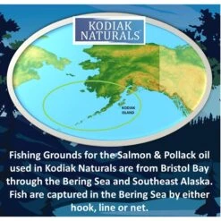 Kodiak Naturals Salmon Oil Dog & Cat Supplement -Pet Wellness 572654 PT4. AC SS1800 V1658215679