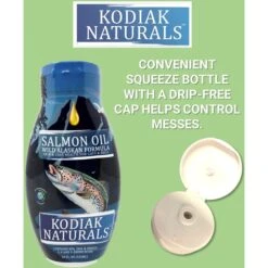 Kodiak Naturals Salmon Oil Dog & Cat Supplement -Pet Wellness 572654 PT5. AC SS1800 V1658212712