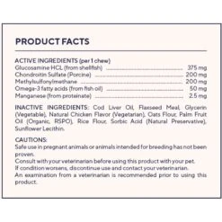 Pawfy Hip & Joint Chicken Flavor Chews Dog Supplement -Pet Wellness 573382 PT3. AC SS1800 V1658518297