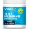 Vibeful 10-in-1 Multivitamin Bites Chicken Flavored Soft Chews For Dogs