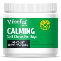 Vibeful Calming Melatonin Turkey Flavored Soft Chews Calming Supplement For Dogs