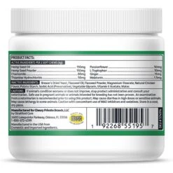 Vibeful Calming Hemp Chicken Flavored Soft Chews Calming Supplement For Dogs -Pet Wellness 574014 PT2. AC SS1800 V1669760968