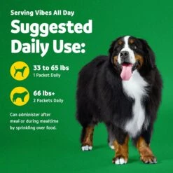 Vibeful Behavior Support Powder Calming Supplement For Large Dogs -Pet Wellness 574078 PT5. AC SS1800 V1669761025