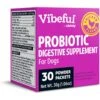 Vibeful Probiotic Gastrointestinal Support Powder Digestive Supplement For Dogs
