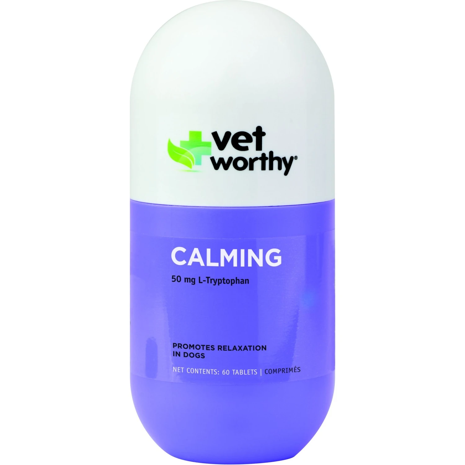 Vet Worthy Calming Aid Liver Flavored Chewable Tablet Supplement For Adult Dogs, 60 Count 1 Vet Worthy Calming Aid Liver Flavored Chewable Tablet Supplement For Adult Dogs, 60 Count