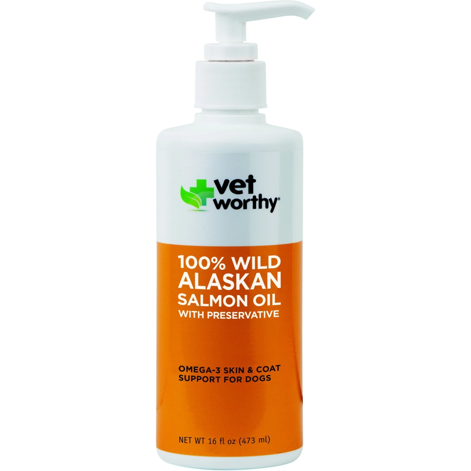Vet Worthy 100% Wild Alaskan Salmon Oil Dog Supplement, 16-oz Bottle 1 Vet Worthy 100% Wild Alaskan Salmon Oil Dog Supplement, 16-oz Bottle