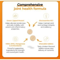 VetriScience GlycoFlex Stage III Chicken Flavored Chewable Tablets Joint Supplement For Dogs -Pet Wellness 57609 PT2. AC SS1800 V1649862400