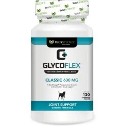 VetriScience GlycoFlex Classic 600 Mg Chewable Tablets Joint Supplement For Dogs