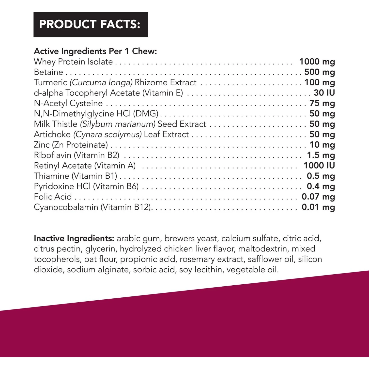 VetriScience Vetri-Liver Liver Flavored Soft Chew Liver Supplement For Dogs 3 VetriScience Vetri-Liver Liver Flavored Soft Chew Liver Supplement For Dogs - Image 3