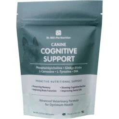 Dr. Bill's Pet Nutrition Canine Cognitive Support Brain & Nervous System Senior Dog Supplement Powder, 180-gm Pouch