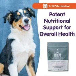 Dr. Bill's Pet Nutrition Canine Health Defense Dog Supplement Powder, 180-gm Pouch -Pet Wellness 577334 PT6. AC SS1800 V1673362396