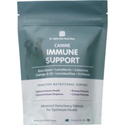 Dr. Bill's Pet Nutrition Canine Immune Support Dog Supplement Powder, 180-gm Pouch
