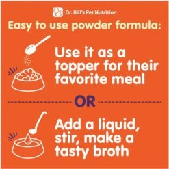 Dr. Bill's Pet Nutrition Canine Ultimate Fitness & Health Dog Supplement Powder -Pet Wellness 577406 PT5. AC SS1800 V1670002338