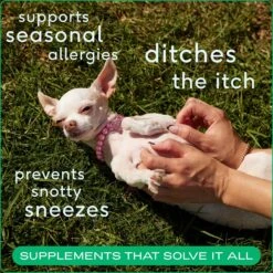 Native Pet Allergy Air-Dried Supplement To Support Seasonal Skin Allergies Dog Supplement 11 Native Pet Allergy Air-Dried Supplement To Support Seasonal Skin Allergies Dog Supplement -Pet Wellness 577966 PT2. AC SS1800 V1687958425
