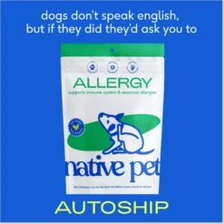 Native Pet Allergy Air-Dried Supplement To Support Seasonal Skin Allergies Dog Supplement 17 Native Pet Allergy Air-Dried Supplement To Support Seasonal Skin Allergies Dog Supplement -Pet Wellness 577966 PT8. AC SS1800 V1688411736