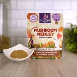 Austin And Kat Harper's Mushroom Medley Dog & Cat Supplement, 2.12-oz Bag -Pet Wellness 578766 PT3. AC SS1800 V1659705057