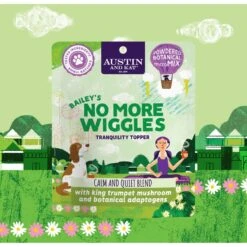 Austin And Kat Bailey's No More Wiggles Dog & Cat Supplement, 2.71-oz Bag -Pet Wellness 578798 PT2. AC SS1800 V1659490768