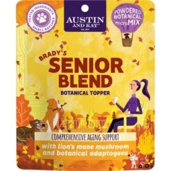 Austin And Kat Brady's Senior Blend Dog & Cat Supplement, 2.90-oz Bag