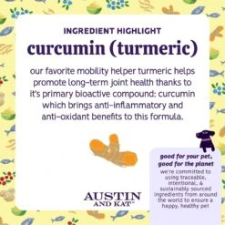 Austin And Kat Brady's Senior Blend Dog & Cat Supplement, 2.90-oz Bag -Pet Wellness 578814 PT5. AC SS1800 V1659705055