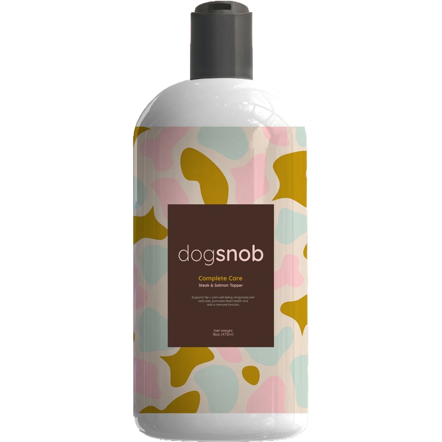 Dogsnob 5-in-1 Superfood Gravy Steak & Salmon Flavored Liquid Supplement For Dogs, 16-oz Bottle 1 Dogsnob 5-in-1 Superfood Gravy Steak & Salmon Flavored Liquid Supplement For Dogs, 16-oz Bottle