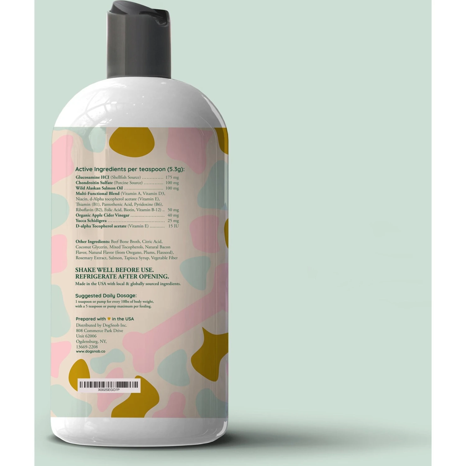 Dogsnob 5-in-1 Superfood Gravy Steak & Salmon Flavored Liquid Supplement For Dogs, 16-oz Bottle 2 Dogsnob 5-in-1 Superfood Gravy Steak & Salmon Flavored Liquid Supplement For Dogs, 16-oz Bottle - Image 2