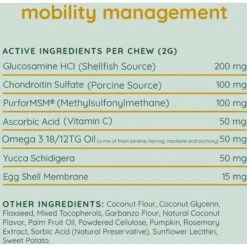 Dogsnob ZOOMIES Mobility Hip & Joint Pumpkin & Coconut Flavored Chews Supplement For Dogs, 80 Count -Pet Wellness 583366 PT3. AC SS1800 V1658624605