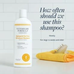 Veterinary Formula Clinical Care Oatmeal & Tea Tree Oil Infuser Shampoo -Pet Wellness 58532 PT5. AC SS1800 V1638487650