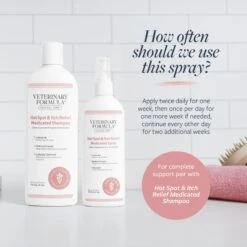 Veterinary Formula Clinical Care Hot Spot & Itch Relief Spray -Pet Wellness 58536 PT4. AC SS1800 V1630732610