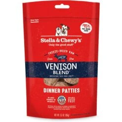 Stella & Chewy's Venison Blend Dinner Patties Freeze-Dried Raw Dog Food