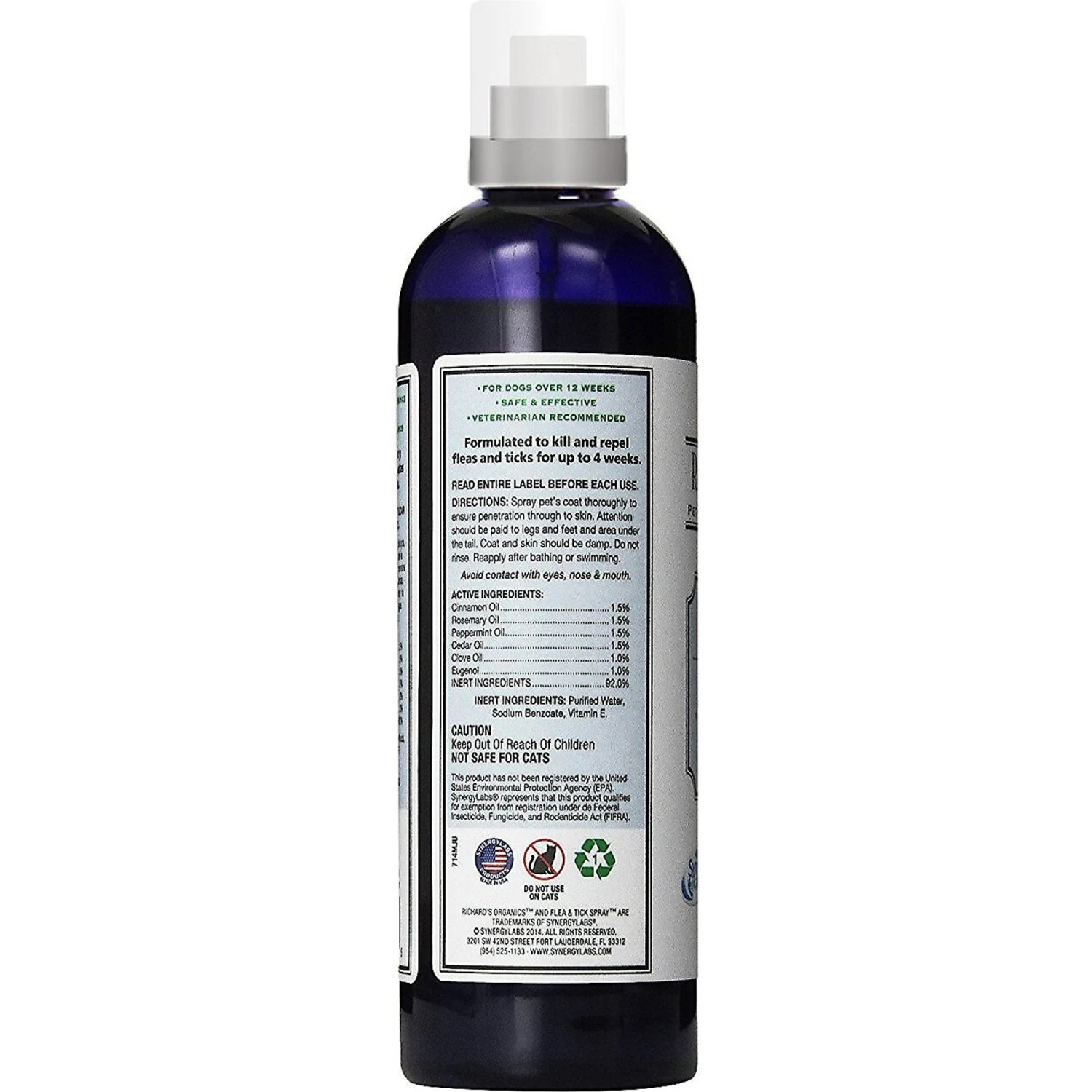 Richard's Organics Flea & Tick Spray 2 Richard's Organics Flea & Tick Spray - Image 2