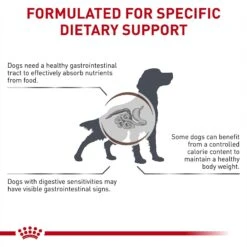 Royal Canin Veterinary Diet Adult Gastrointestinal Moderate Calorie Dry Dog Food -Pet Wellness 58686 PT4. AC SS1800 V1691702091